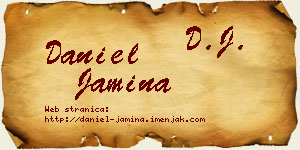 Daniel Jamina vizit kartica